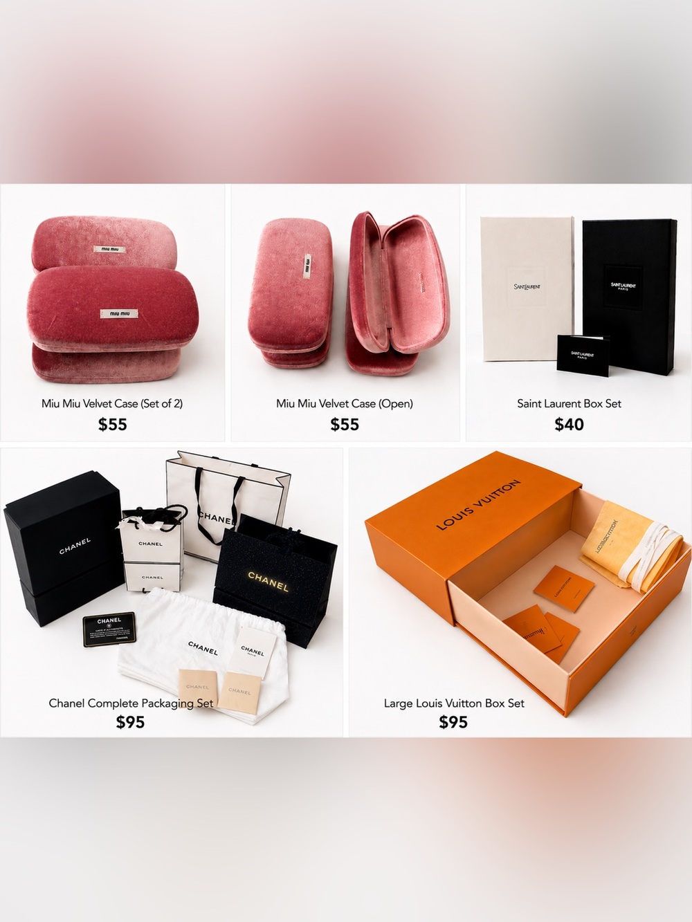 ✨ Luxury Designer Packaging — Authentic Boutique Extras